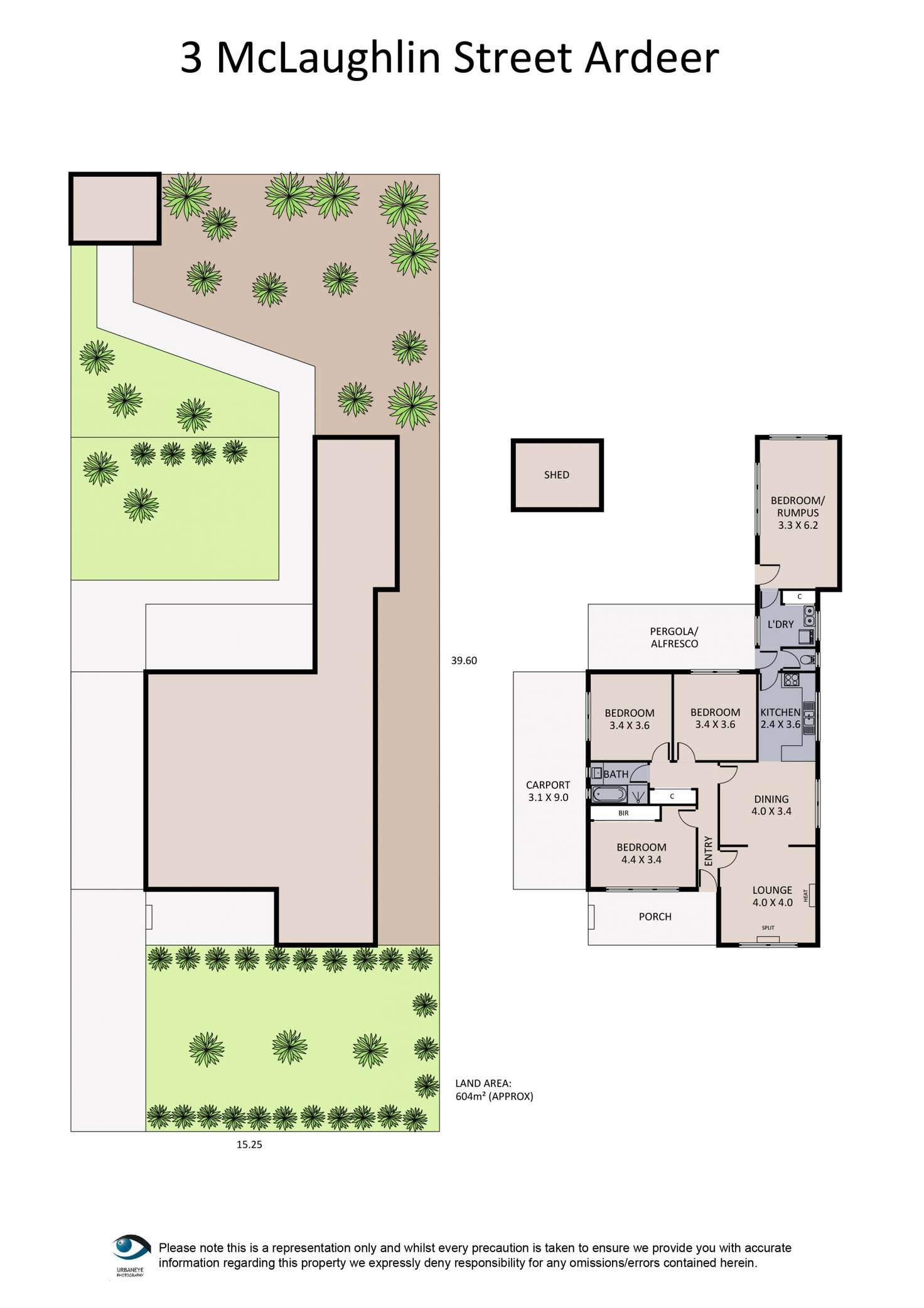 Floorplan of Homely house listing, 3 McLaughlin Street, Ardeer VIC 3022