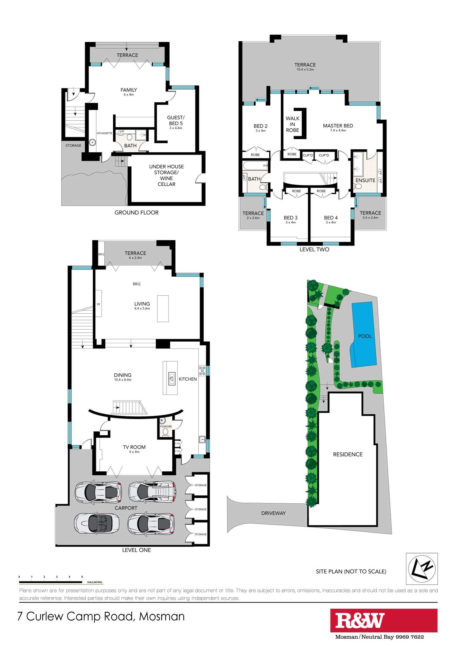 Floorplan of Homely house listing, 7 Curlew Camp Road, Mosman NSW 2088