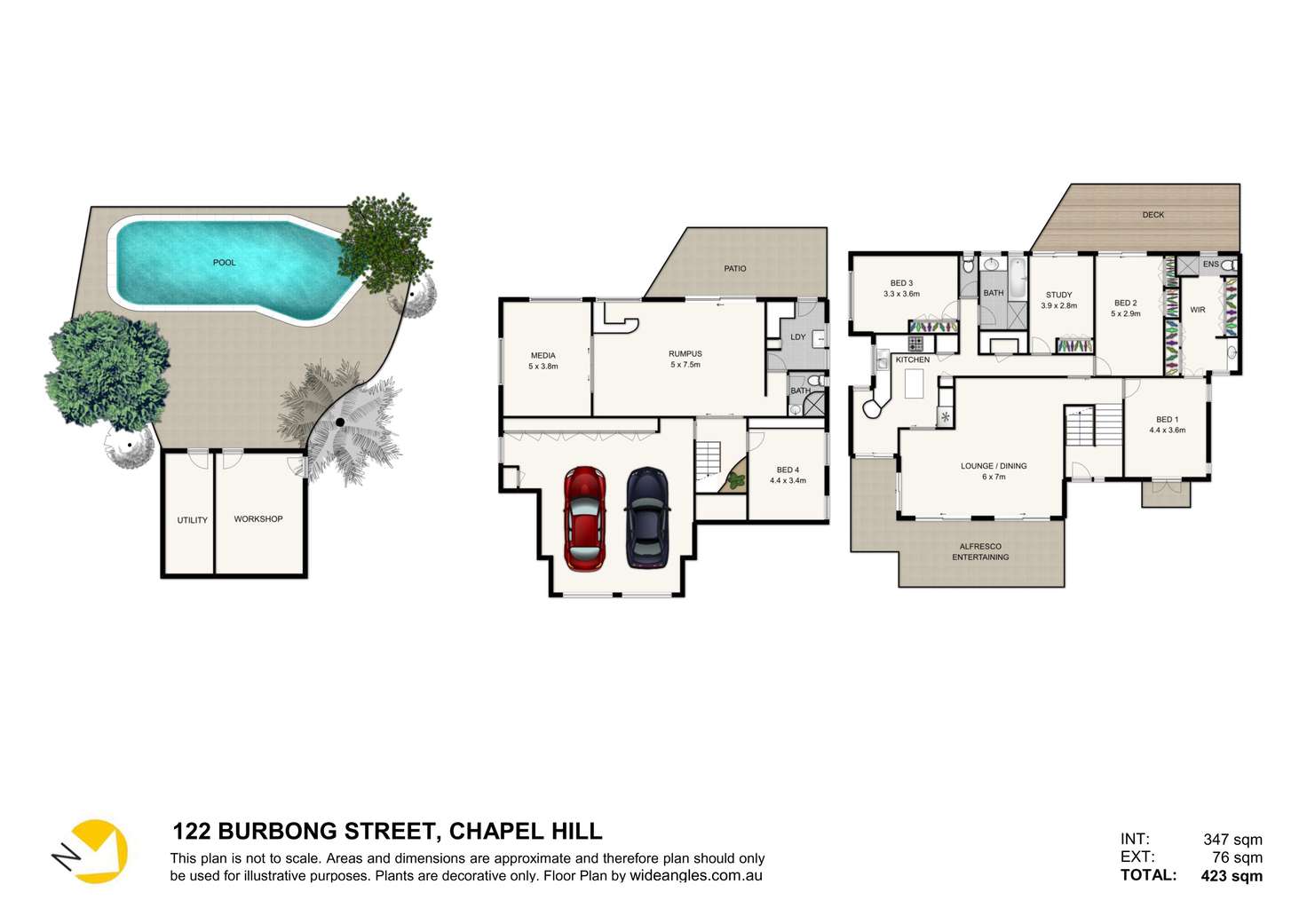 Floorplan of Homely house listing, 122 Burbong St, Chapel Hill QLD 4069