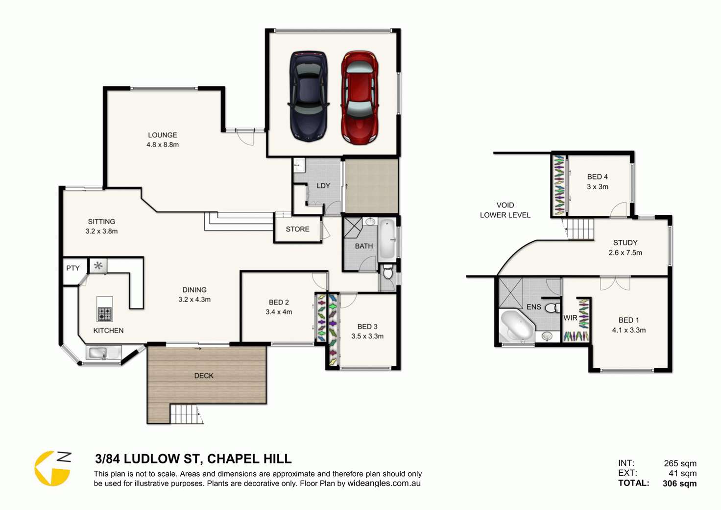 Floorplan of Homely house listing, 3/84 Ludlow St, Chapel Hill QLD 4069