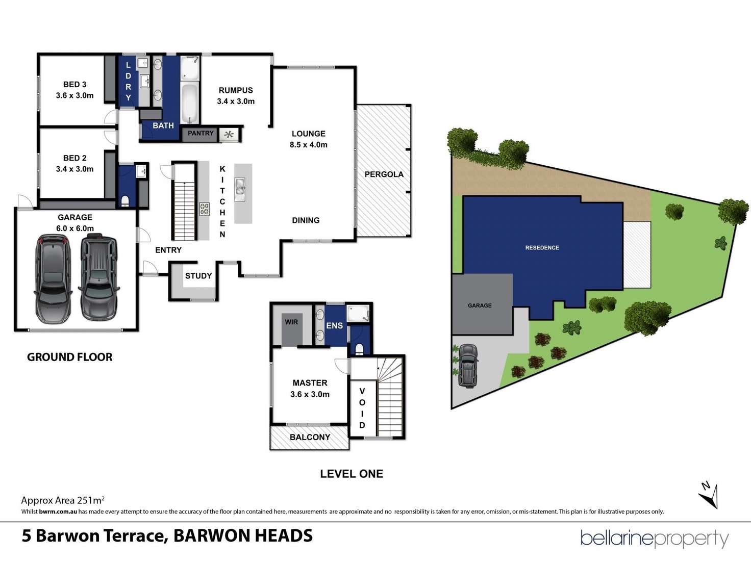 Floorplan of Homely house listing, 5 Barwon Terrace, Barwon Heads VIC 3227