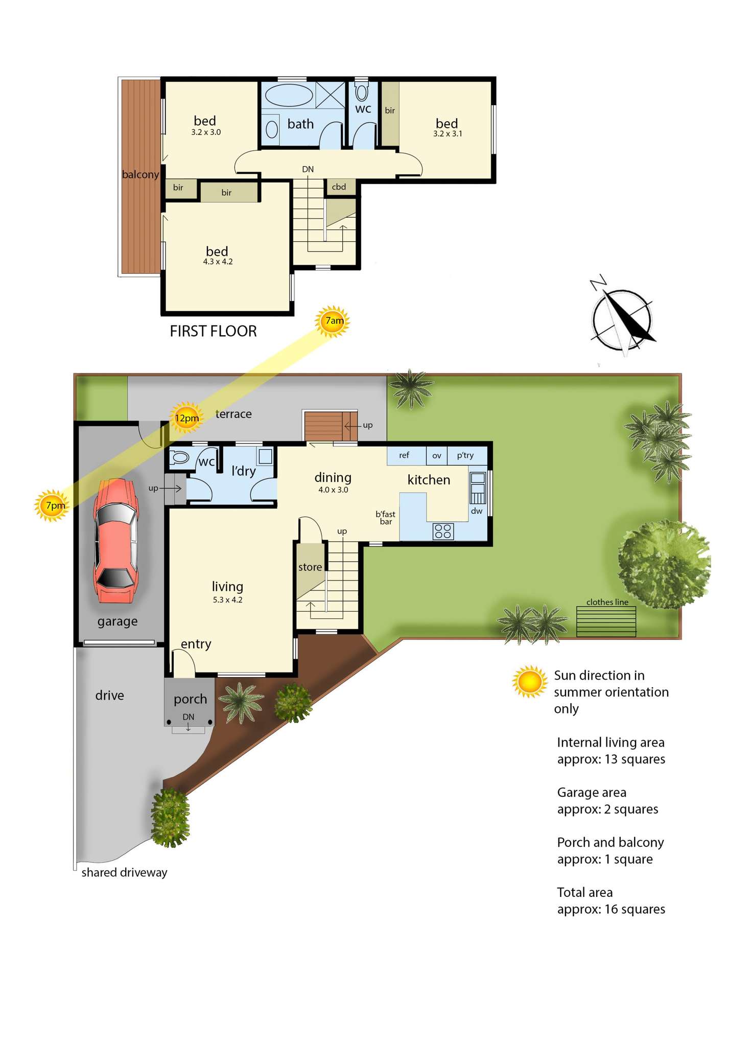 Floorplan of Homely unit listing, 4/7 Nolan Street, Frankston VIC 3199