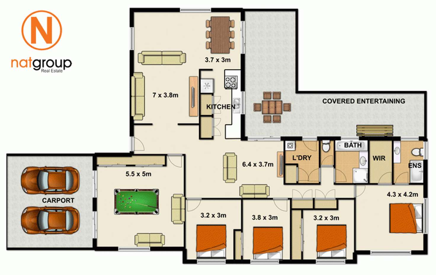 Floorplan of Homely house listing, 59 St James Circuit, Heritage Park QLD 4118