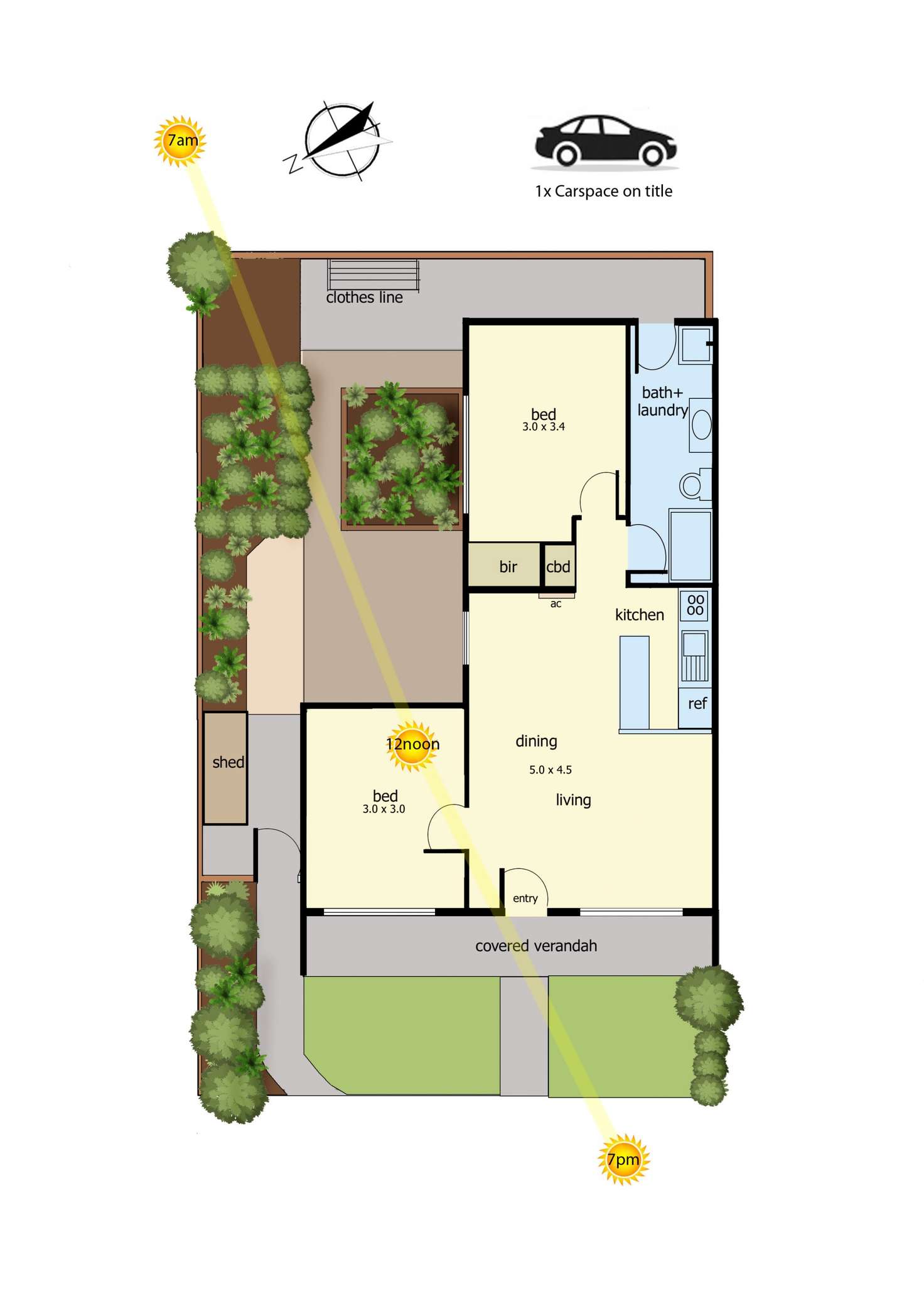 Floorplan of Homely unit listing, 10/17-19 Hill Street, Frankston VIC 3199