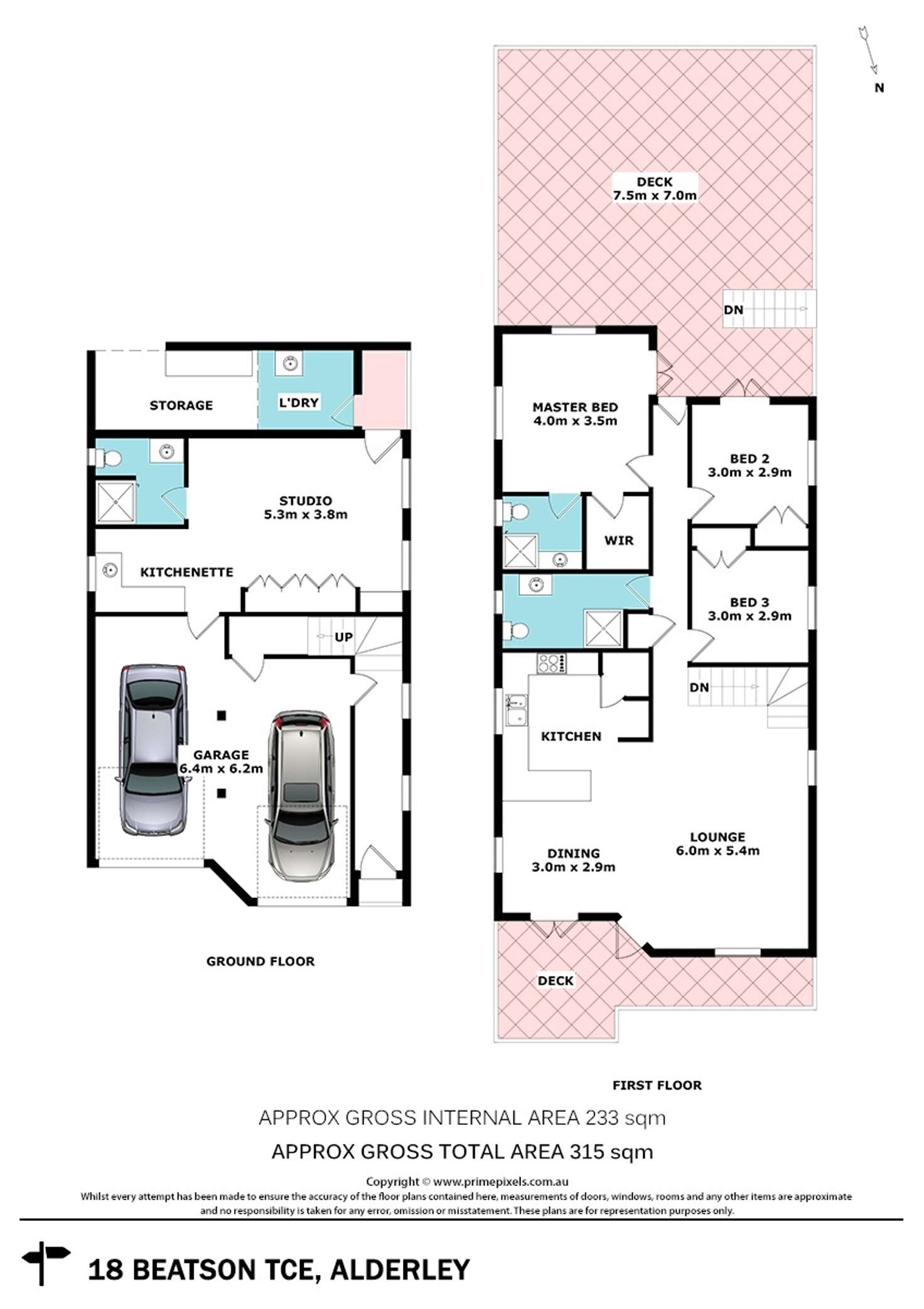 Floorplan of Homely house listing, 18 Beatson Terrace, Alderley QLD 4051