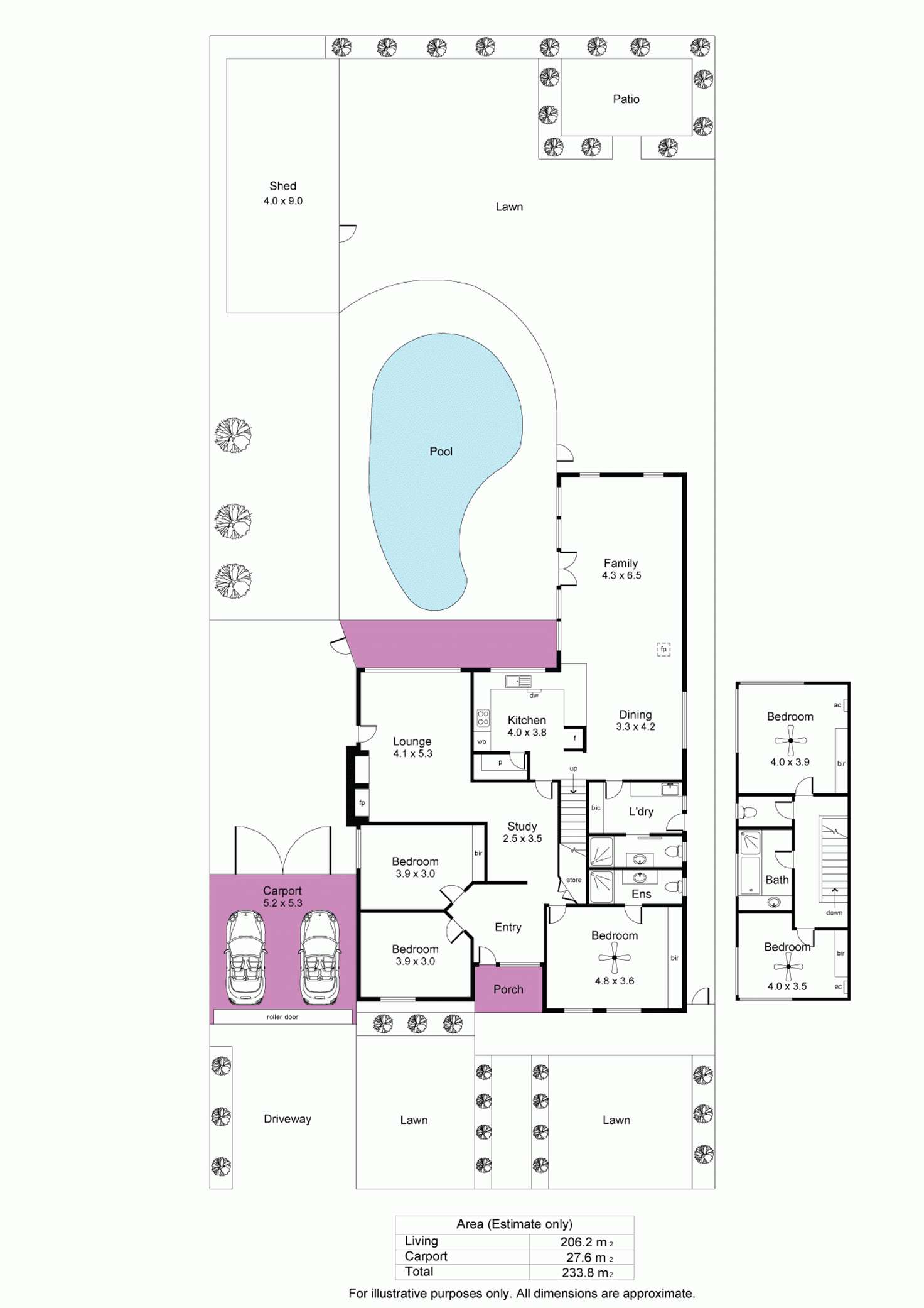 Floorplan of Homely house listing, 1 Seymour Grove, Brighton SA 5048