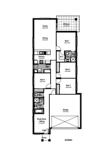 Floorplan of Homely house listing, 1/16 Teape Street, Silkstone QLD 4304