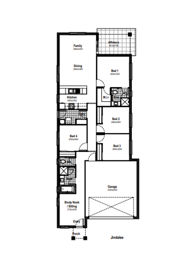 Floorplan of Homely house listing, 2/16a Teape Street, Silkstone QLD 4304