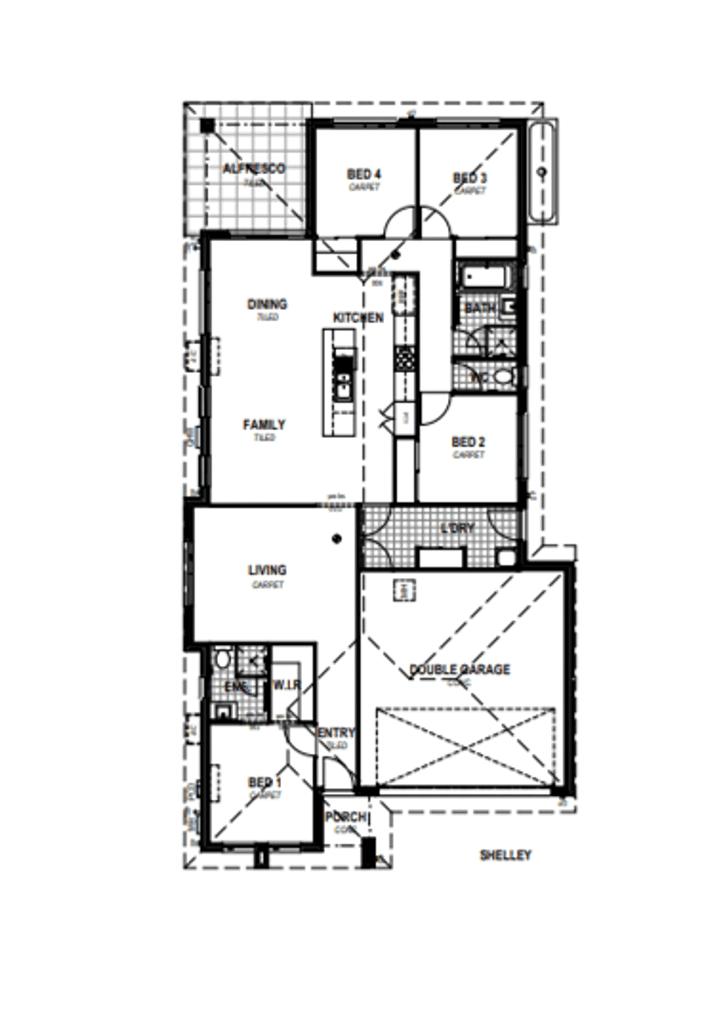 Floorplan of Homely house listing, 7 Bideford Street, Torquay QLD 4655