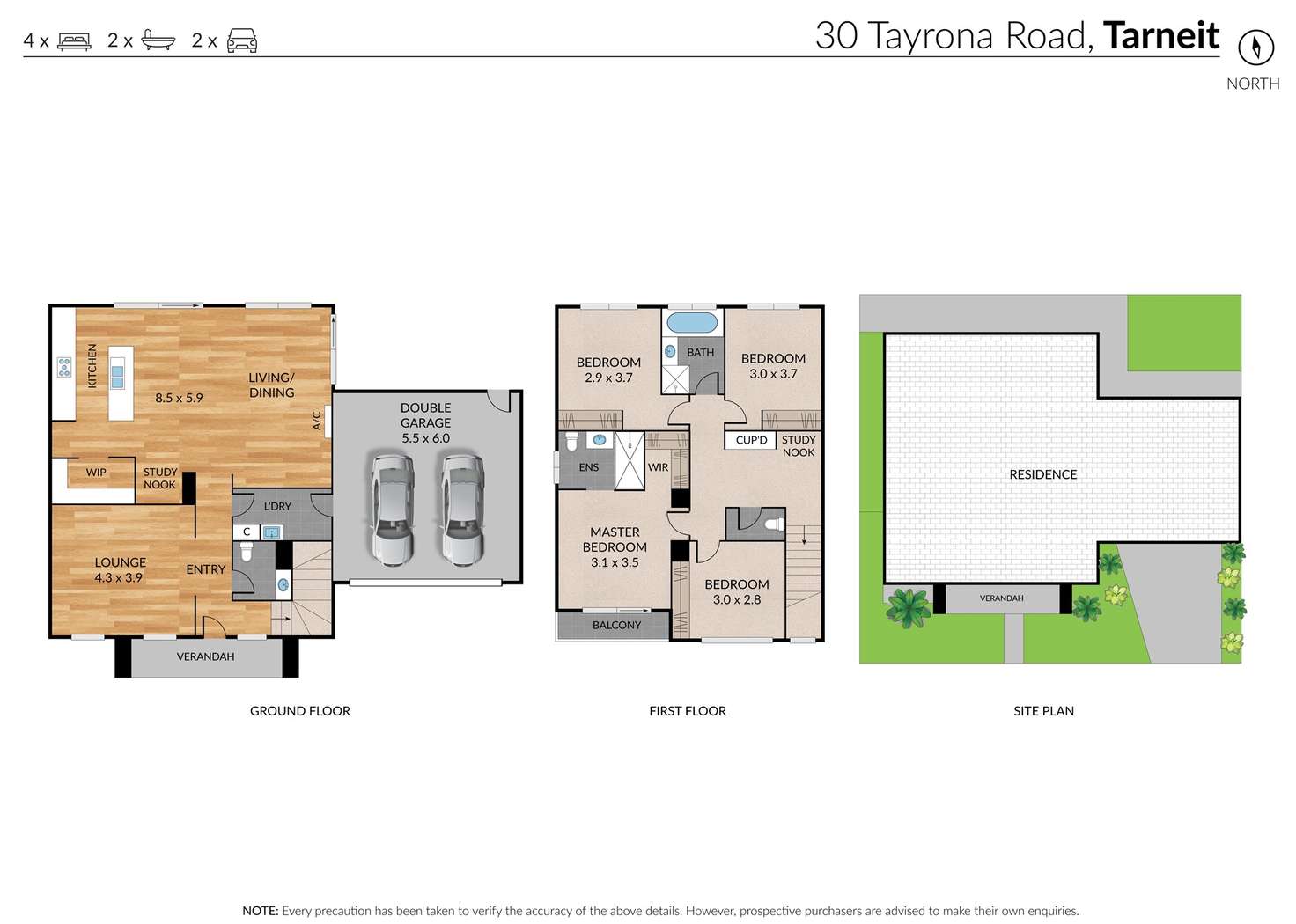 Floorplan of Homely house listing, 30 Tayrona Road, Tarneit VIC 3029