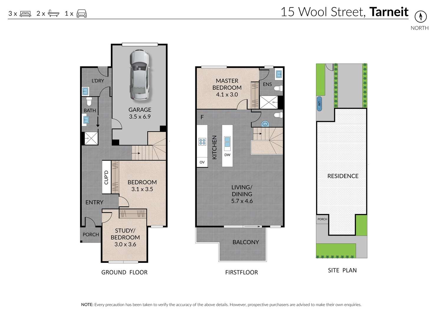 Floorplan of Homely house listing, 15 Wool Street, Tarneit VIC 3029