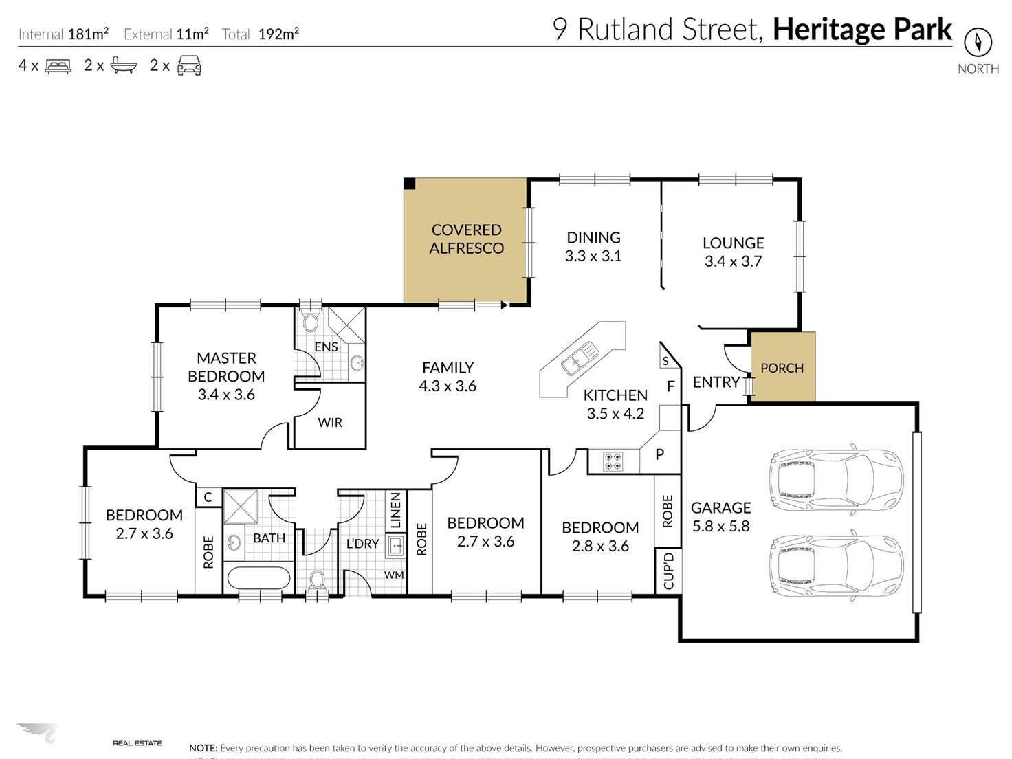 Floorplan of Homely house listing, 9 Rutland Street, Heritage Park QLD 4118