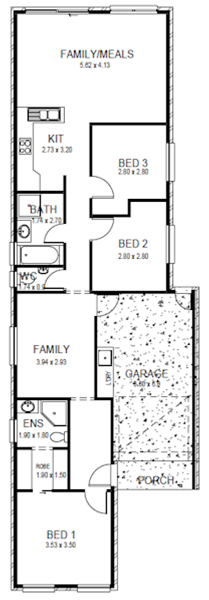 Floorplan of Homely house listing, Lot 2/5 Telowie Avenue, Ingle Farm SA 5098
