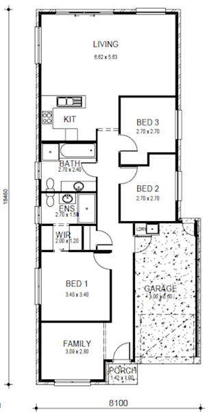 Floorplan of Homely house listing, Lot 2/5 Telowie Avenue, Ingle Farm SA 5098