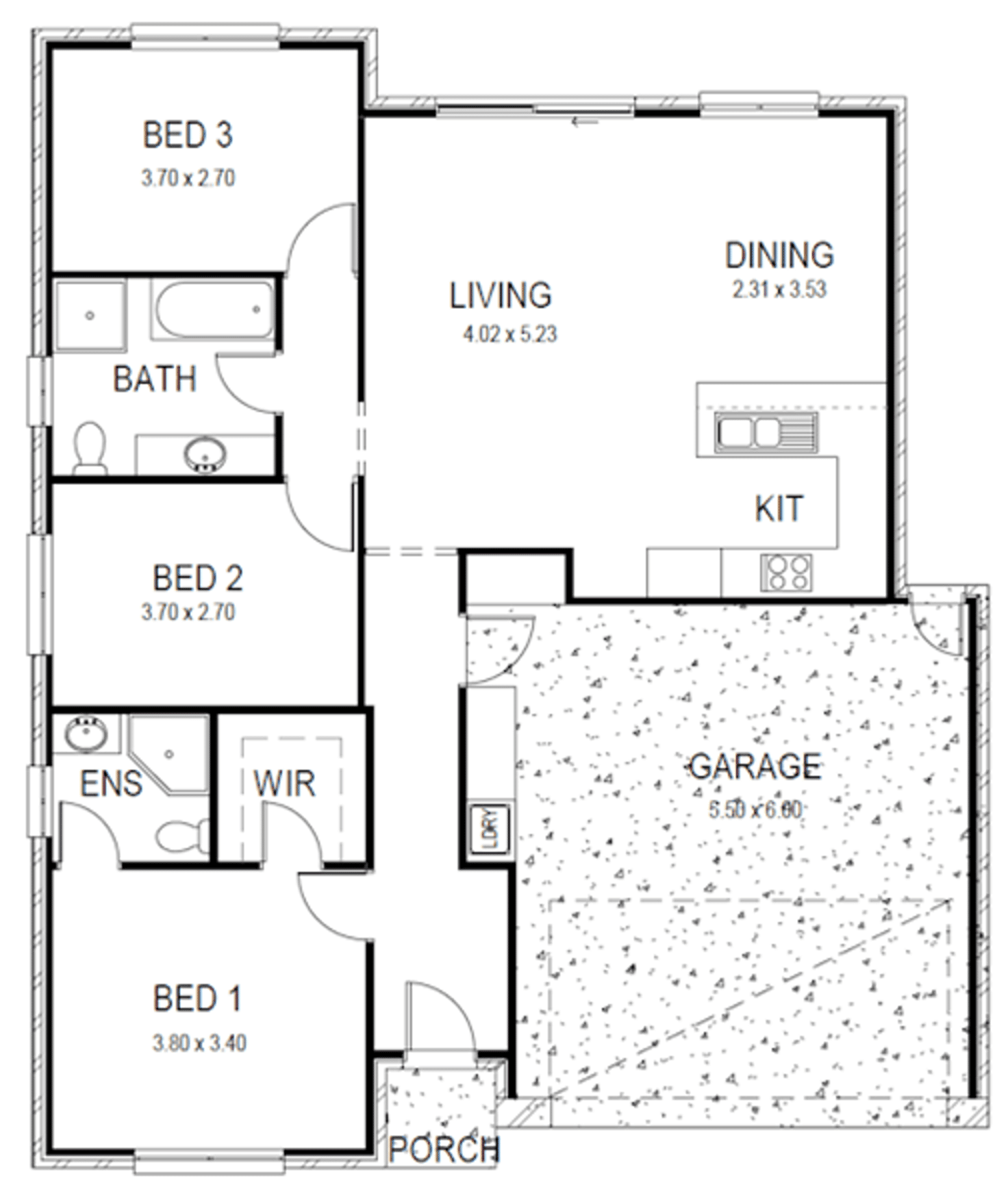 Floorplan of Homely house listing, Lot 7A Chandler Road, Angle Vale SA 5117