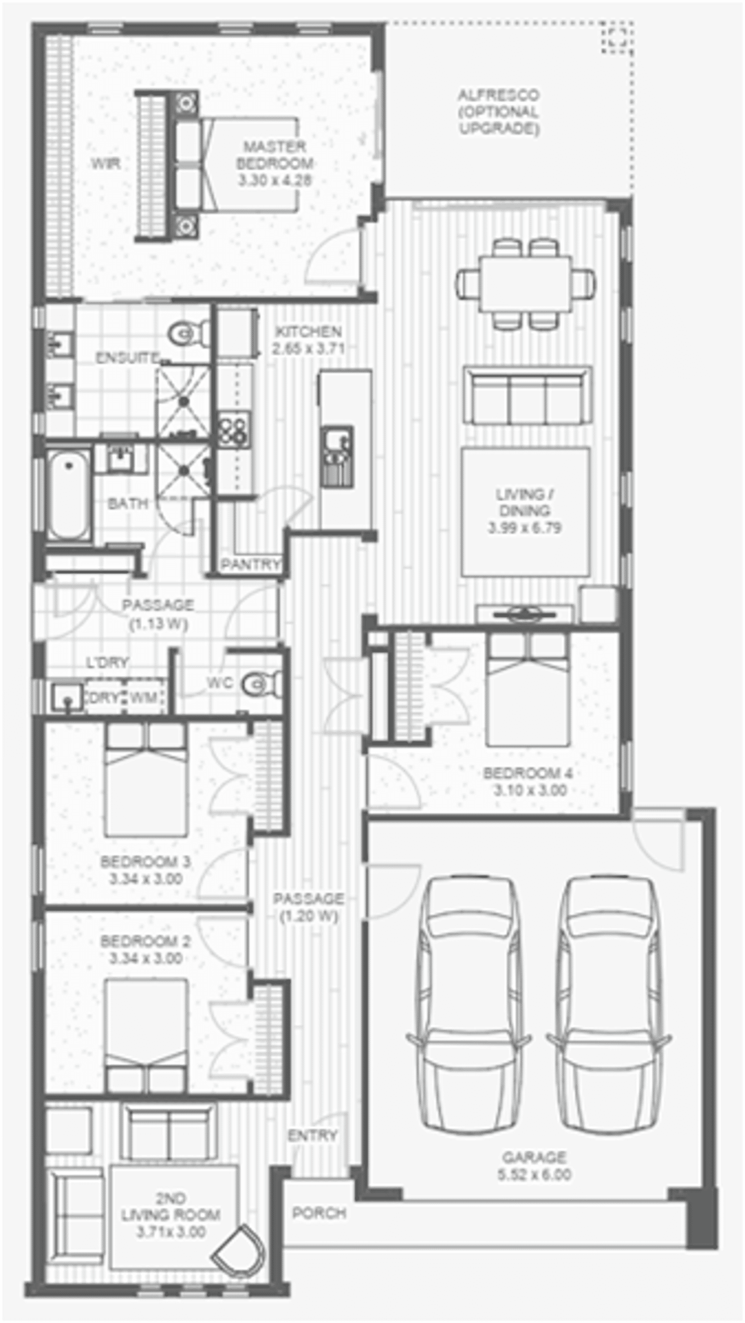 Floorplan of Homely house listing, Lot 248 Annual Avenue, Pakenham VIC 3810