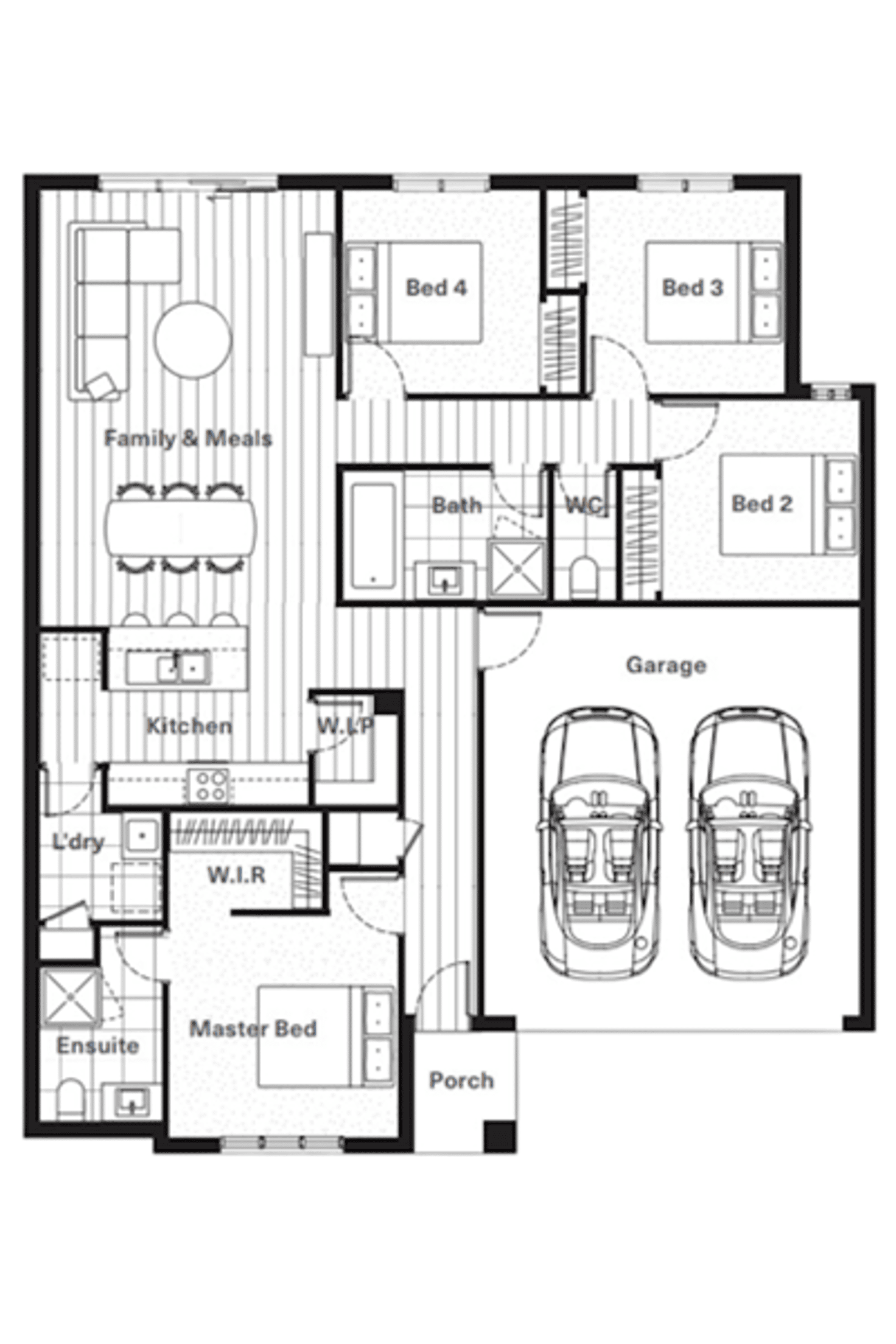 Floorplan of Homely house listing, Lot 5606 Jubilee Estate, Wyndham Vale VIC 3024
