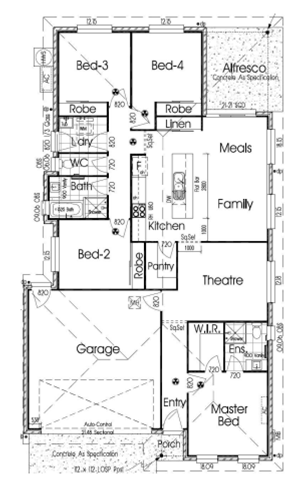 Floorplan of Homely house listing, Lot 613 Cooper Drive, Collingwood Park QLD 4301