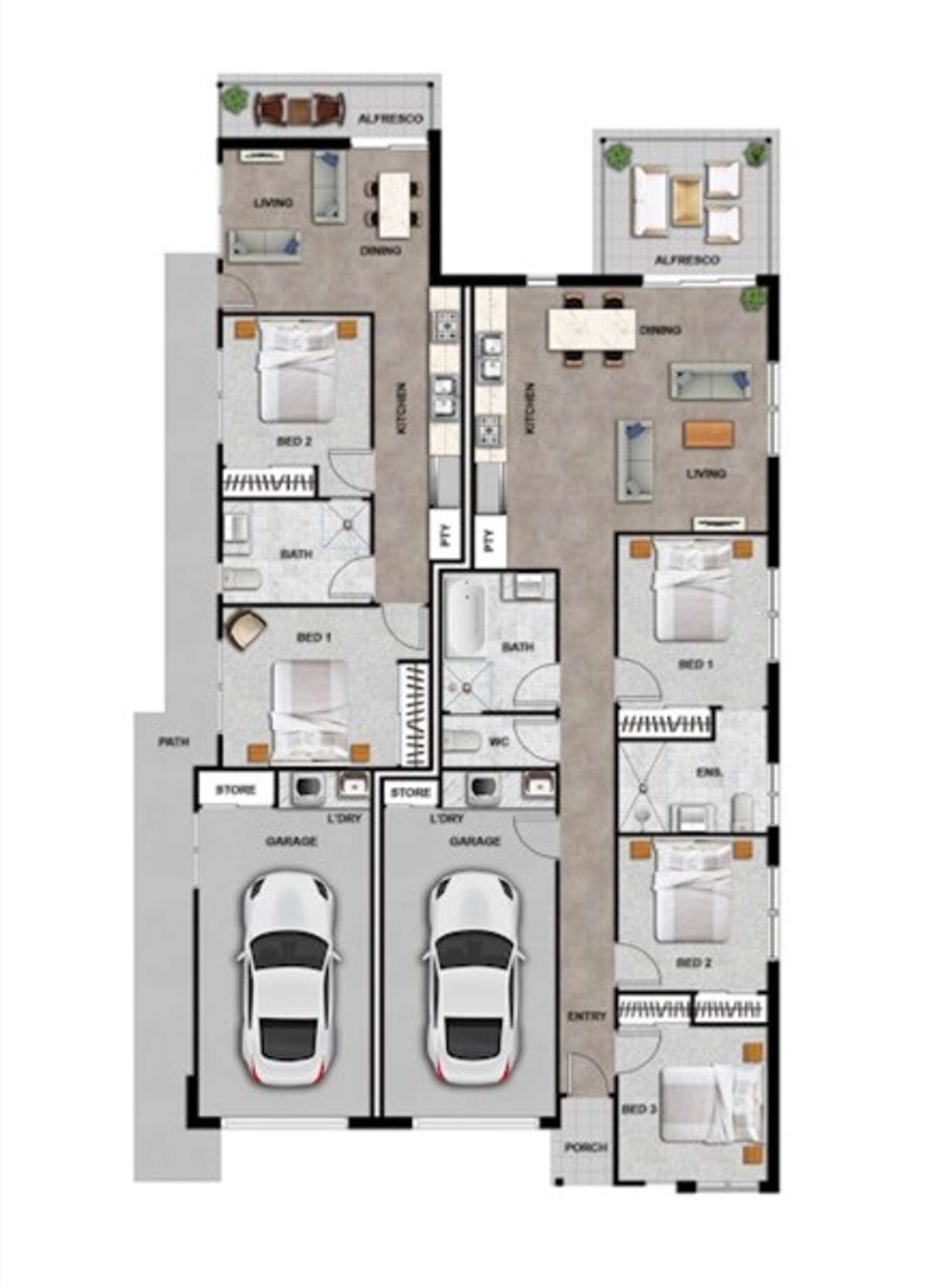 Floorplan of Homely house listing, Lot 7 King Windsor Estate, Burnside QLD 4560