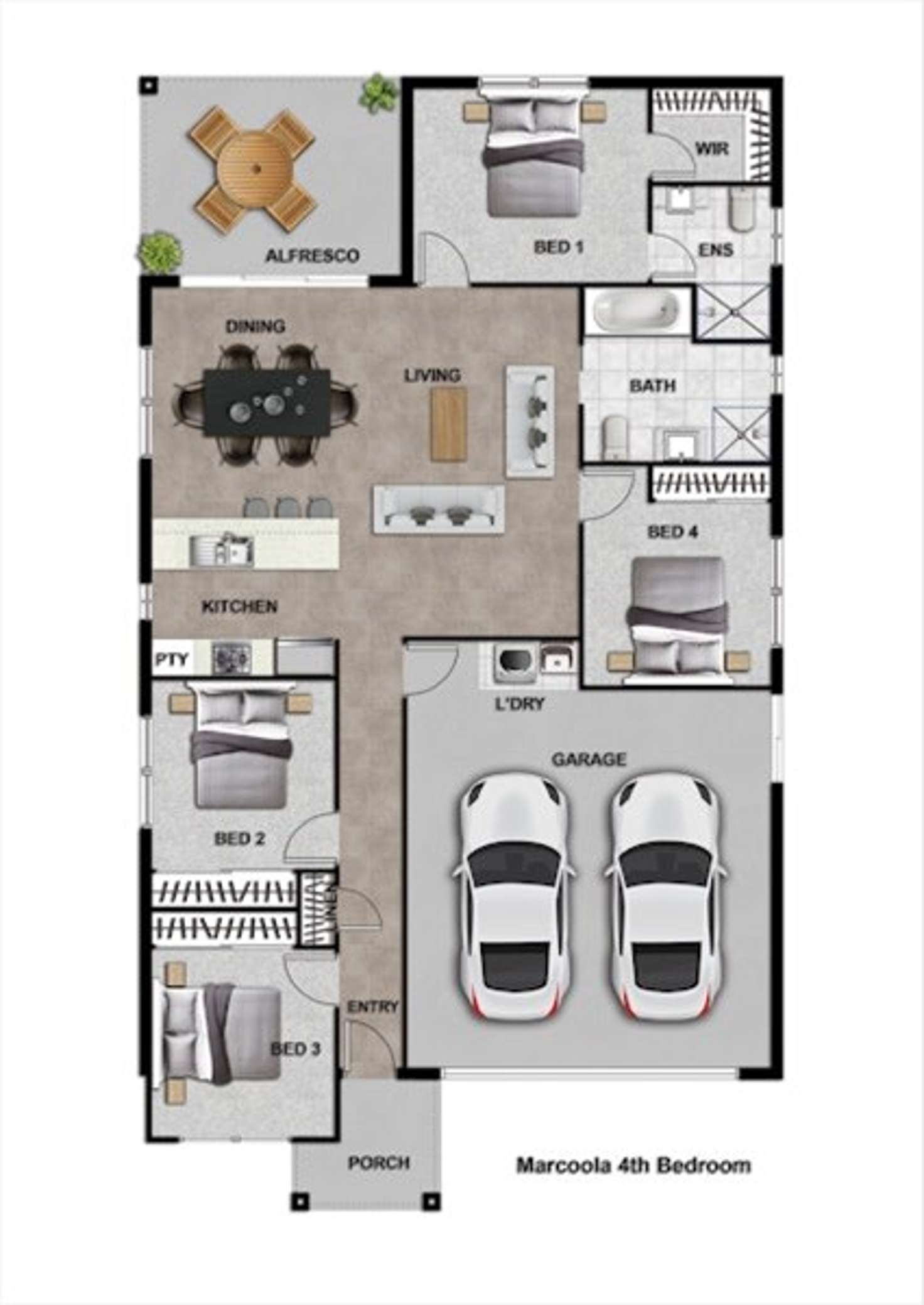 Floorplan of Homely house listing, Lot 244 Salvatore Drive, Gordonvale QLD 4865