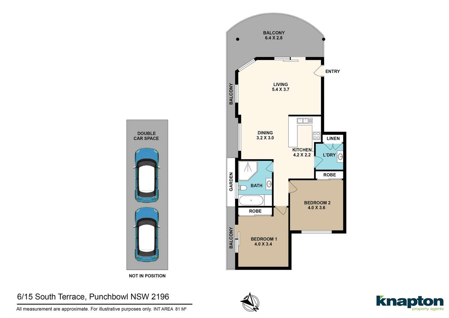 Floorplan of Homely unit listing, 6/15 South Terrace, Punchbowl NSW 2196