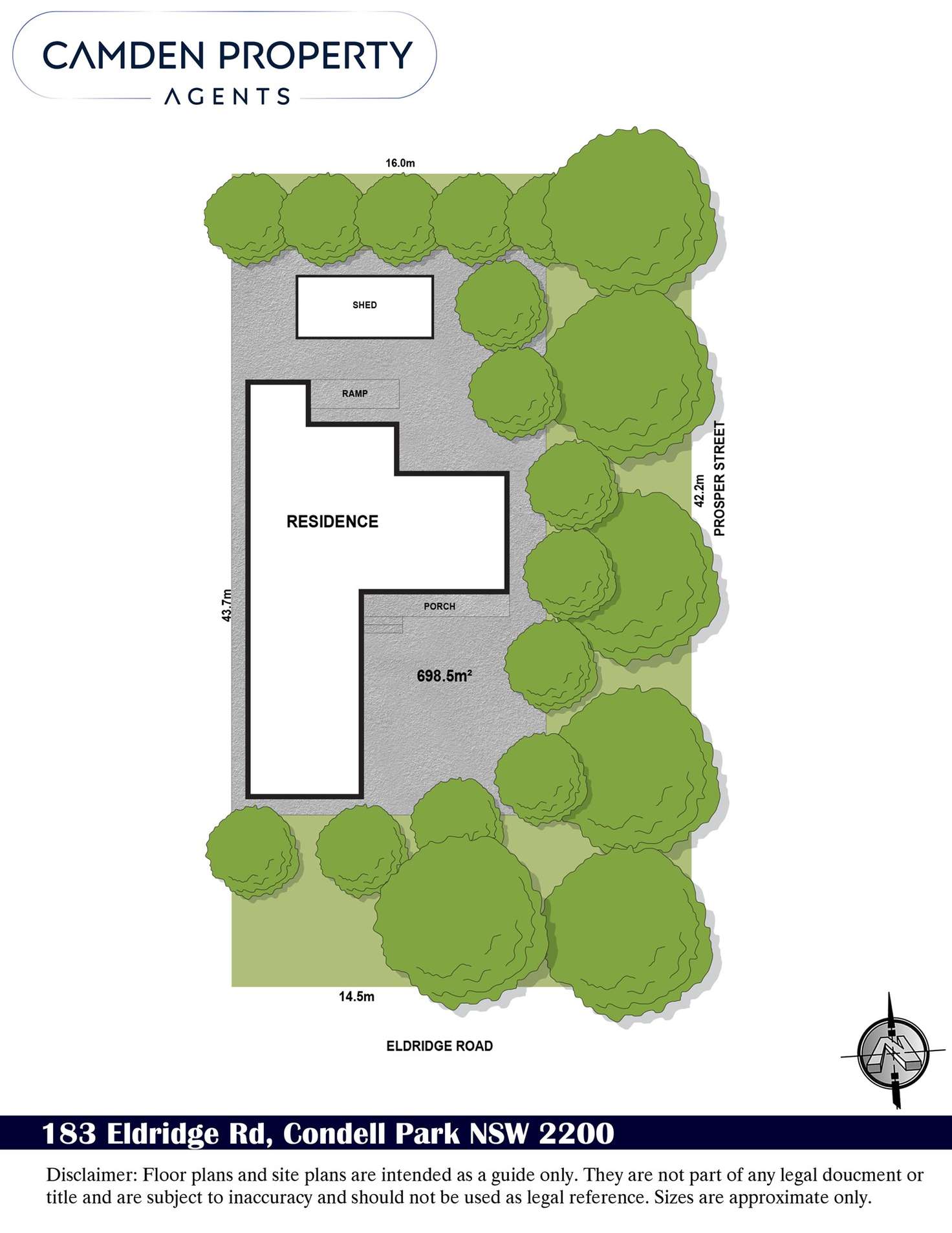 Floorplan of Homely house listing, 183 Eldridge Rd, Condell Park NSW 2200