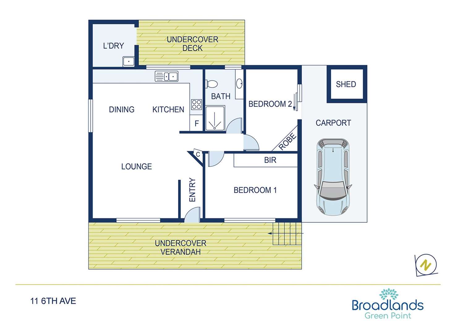 Floorplan of Homely retirement listing, 11 Sixth Avenue, Green Point NSW 2251