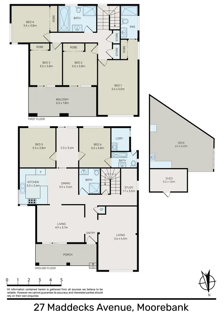 Floorplan of Homely house listing, 27 Meddecks Ave, Moorebank NSW 2170