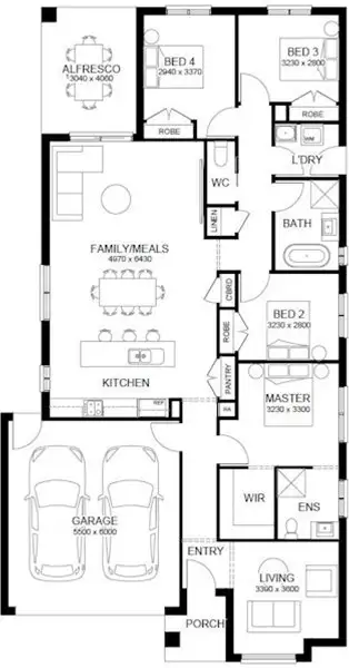 Floorplan of Homely house listing, Lot 808 Prophecy Road, Bonshaw VIC 3352