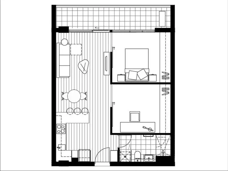 Floorplan of Homely apartment listing, 602/2-6 Railway Road, Cheltenham VIC 3192