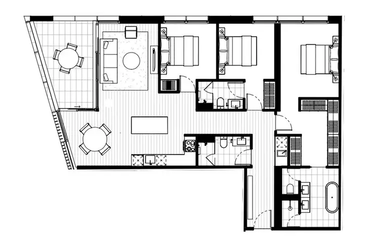 Floorplan of Homely apartment listing, Address available on request