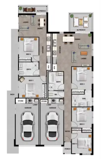 Floorplan of Homely house listing, Lot 620 Linden Street, Lochinvar NSW 2321