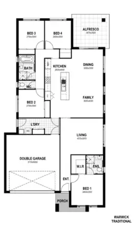 Floorplan of Homely house listing, Lot 215 Heaghney Street, Lochinvar NSW 2321