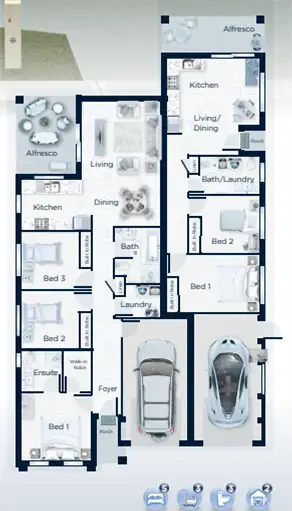 Floorplan of Homely house listing, Lot 4 Lemon Scented Circuit, Warnervale NSW 2259