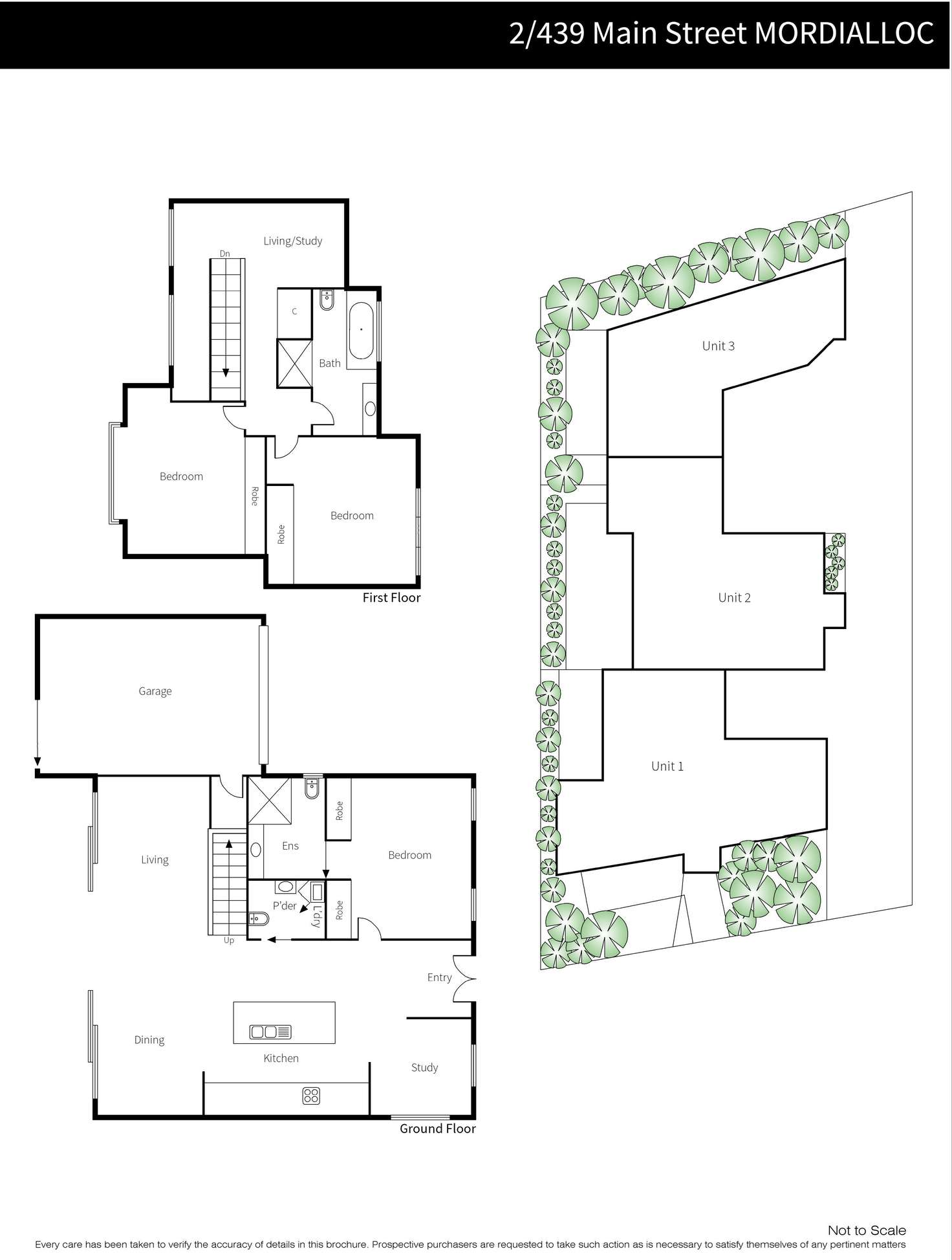 Floorplan of Homely house listing, 2/439 Main Street, Mordialloc VIC 3195