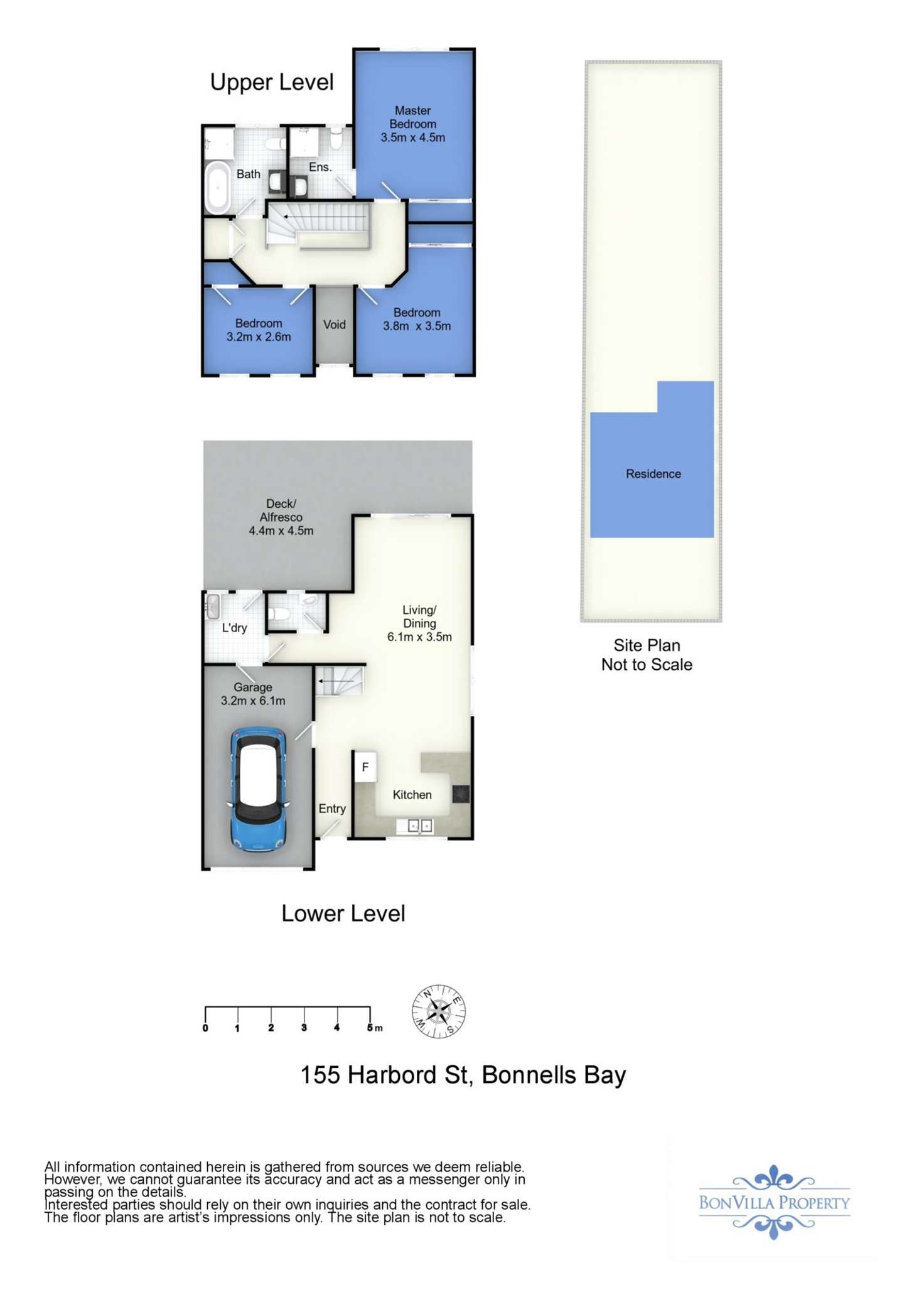 Floorplan of Homely house listing, 155 Harbord Street, Bonnells Bay NSW 2264