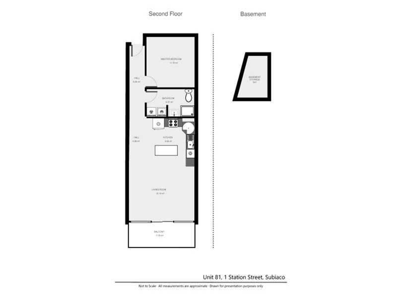 Floorplan of Homely apartment listing, 81/1 Station Street, Subiaco WA 6008