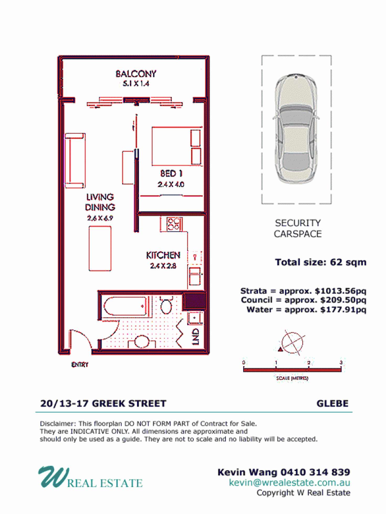 Floorplan of Homely apartment listing, 20/13-17 Greek St, Glebe NSW 2037