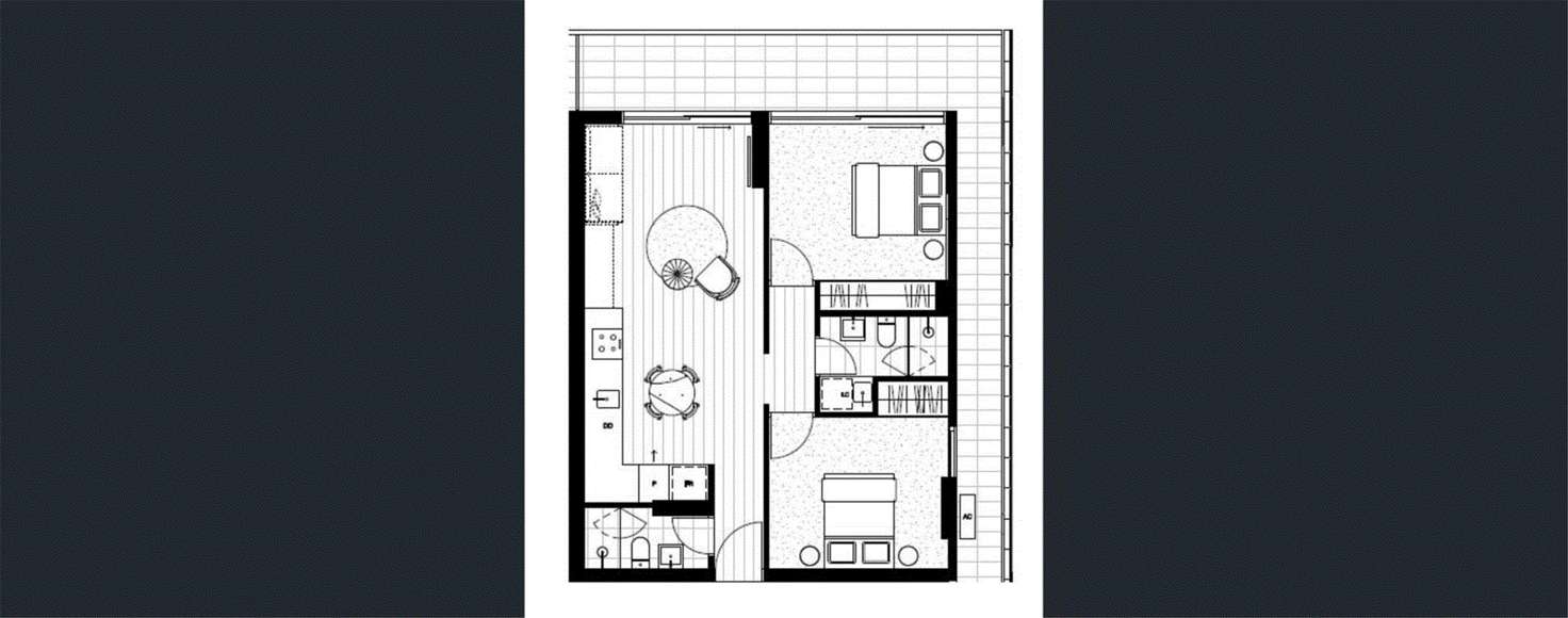 Floorplan of Homely apartment listing, 503/6 St Kilda Road, St Kilda VIC 3182