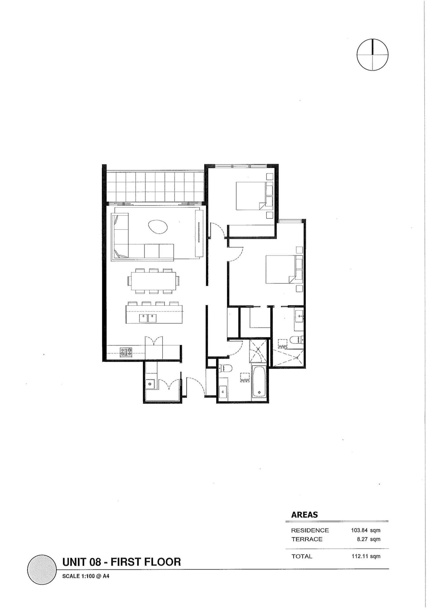 Floorplan of Homely apartment listing, 8/47-49 Glendale Avenue, Templestowe VIC 3106