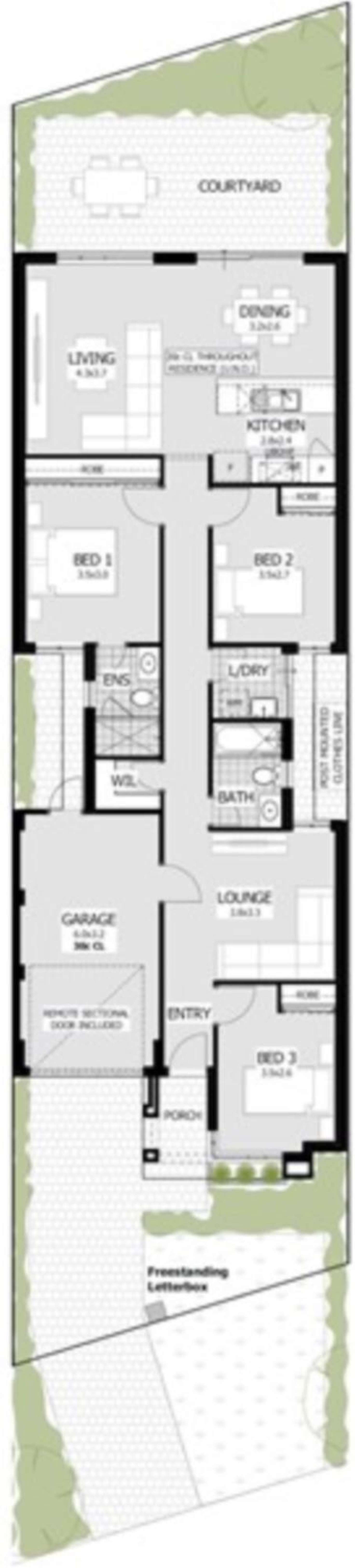Floorplan of Homely house listing, 117 Mayfield Drive, Brabham WA 6055