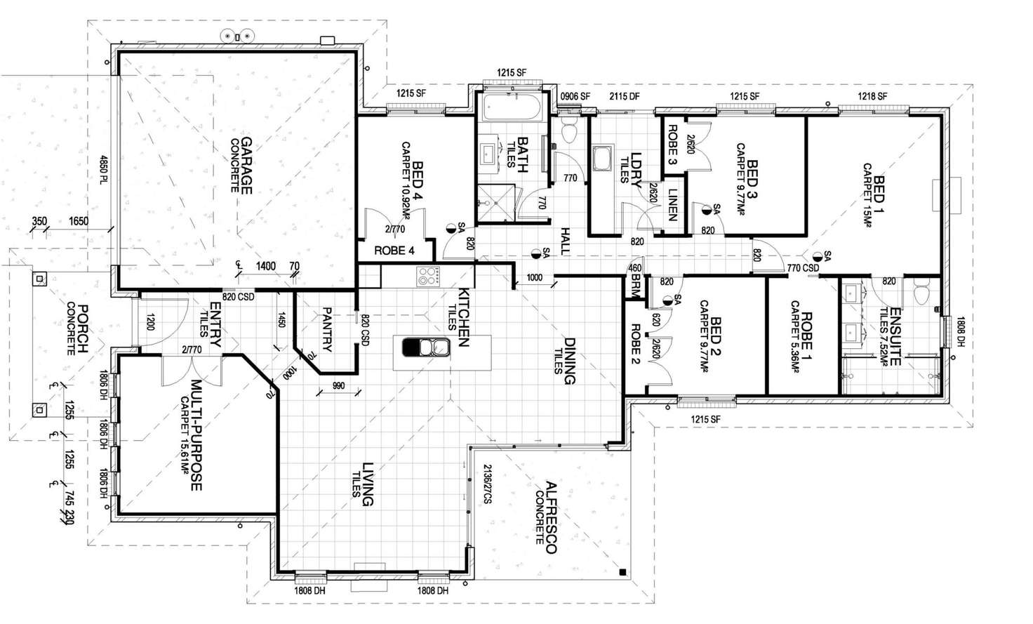 Floorplan of Homely house listing, 14 Leaward Bvd, Pialba QLD 4655