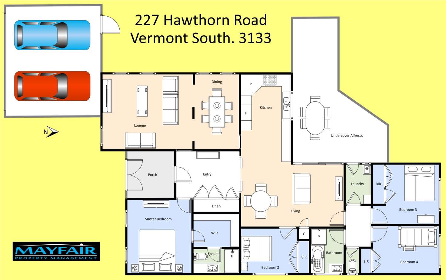 Floorplan of Homely house listing, 227 Hawthorn Road, Vermont South VIC 3133