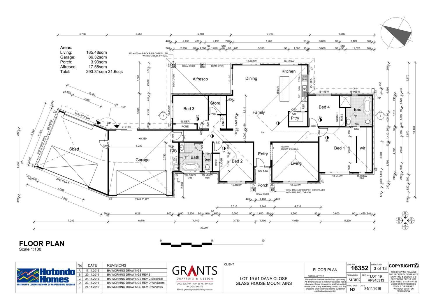 Floorplan of Homely house listing, 1/Dana Close, Glass House Mountains QLD 4518