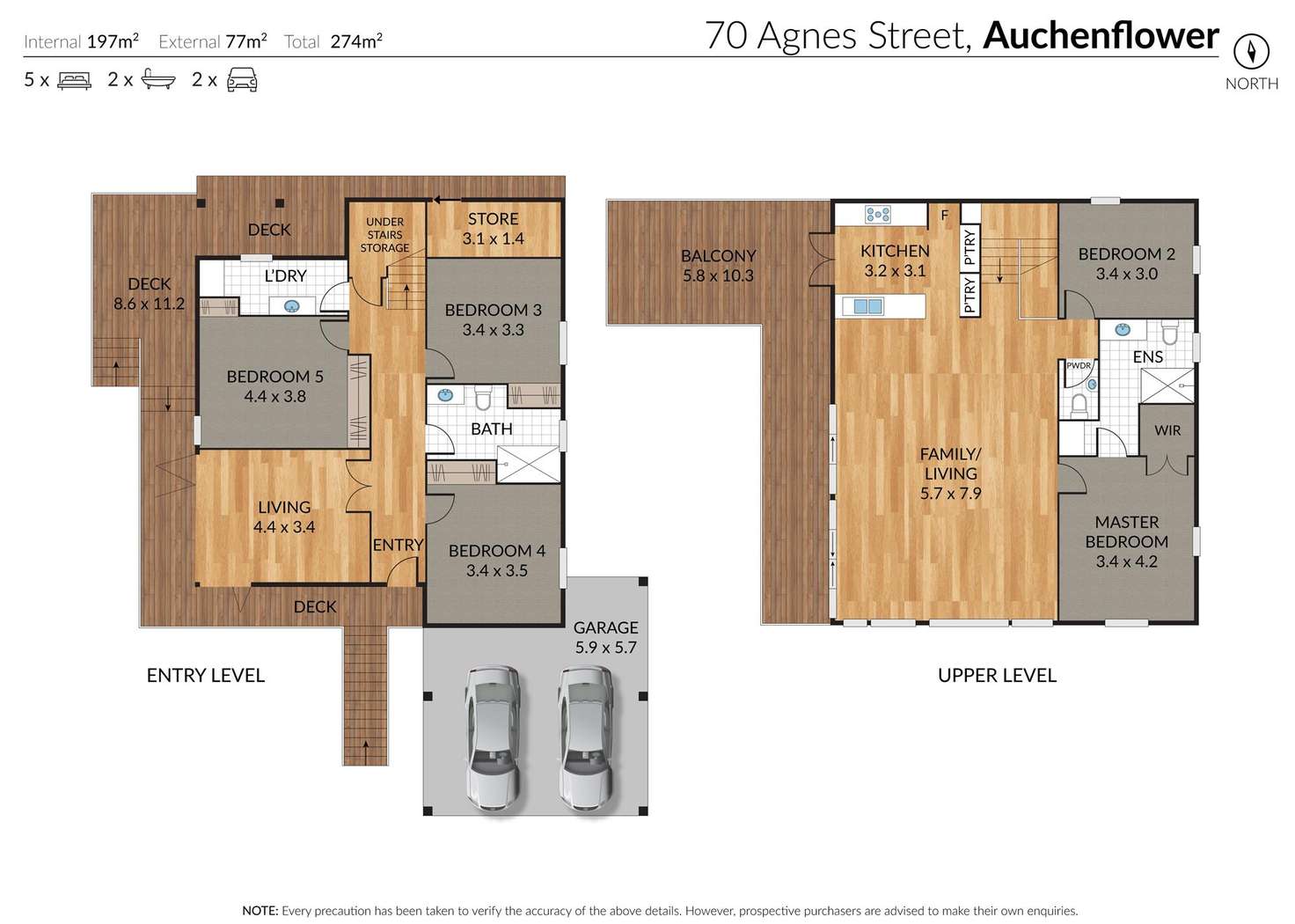 Floorplan of Homely house listing, 70 Agnes St, Auchenflower QLD 4066
