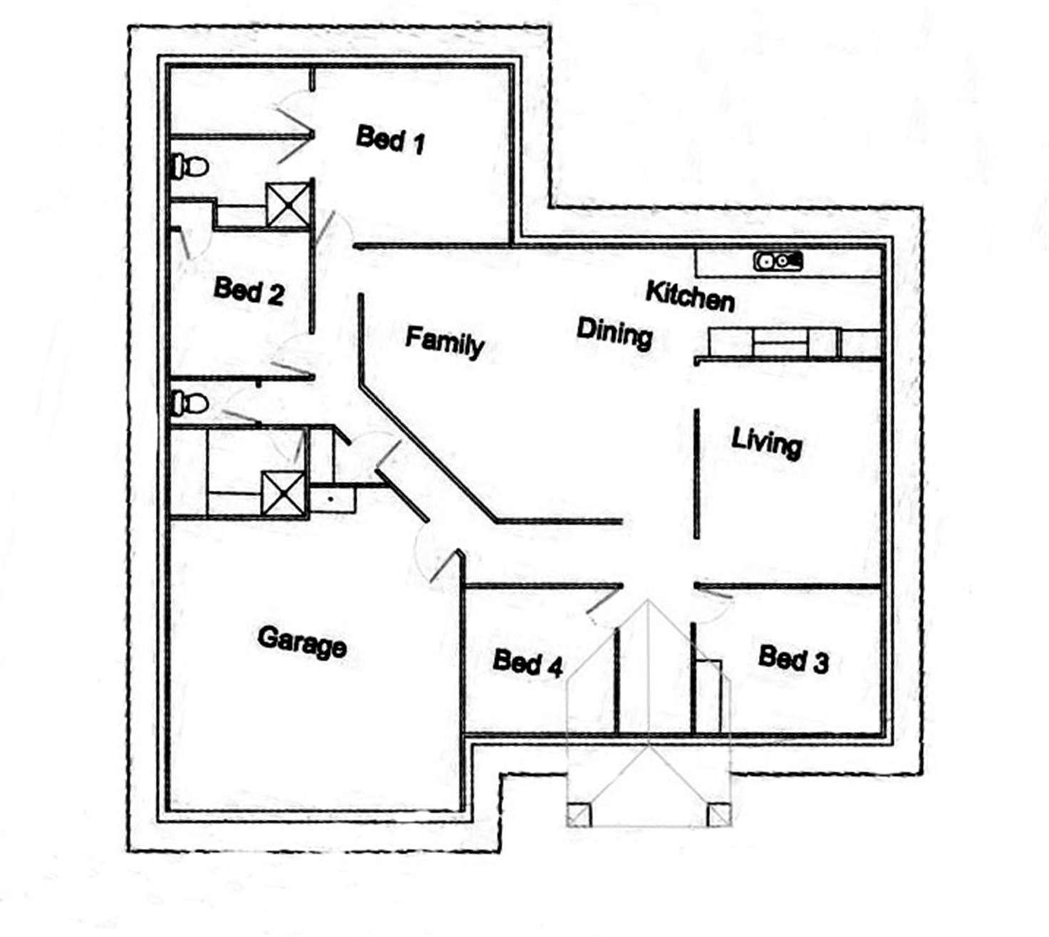 Floorplan of Homely house listing, 11 Burswood Close, Wulkuraka QLD 4305