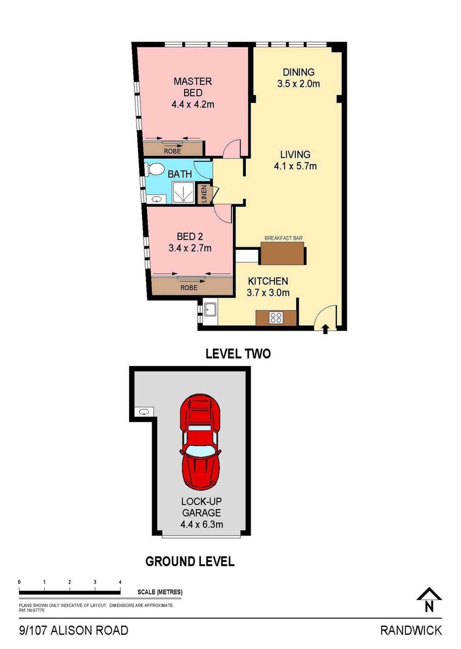 Floorplan of Homely apartment listing, 9/107 Alison Rd, Randwick NSW 2031