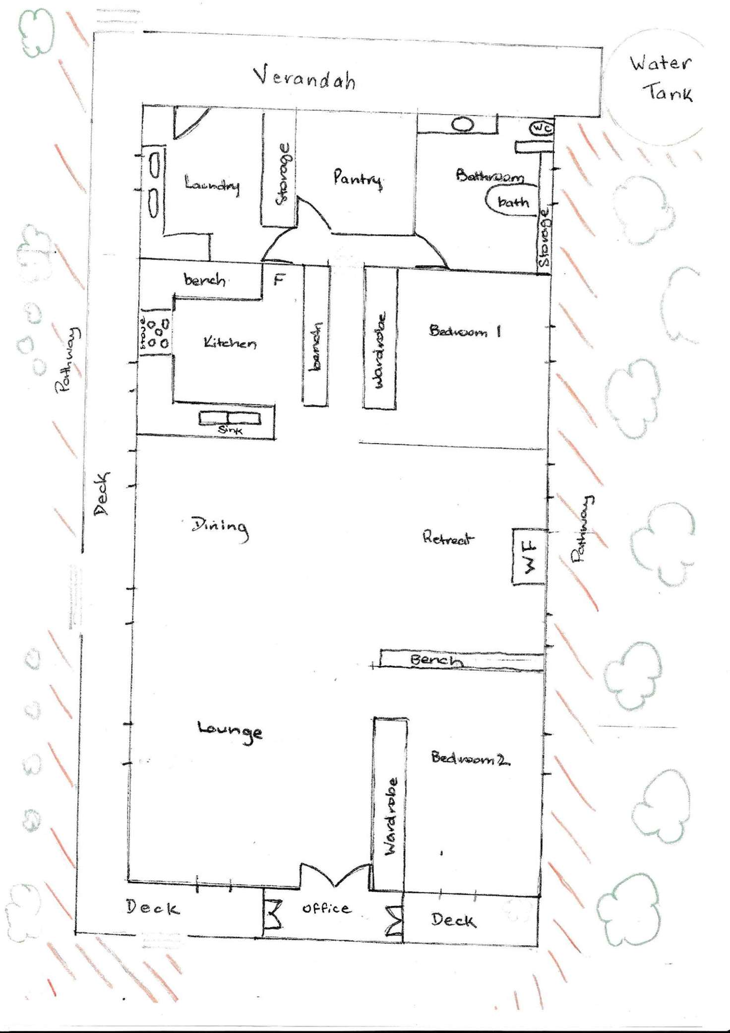 Floorplan of Homely house listing, 25 - 27 Cowildi Street, Dirranbandi QLD 4486