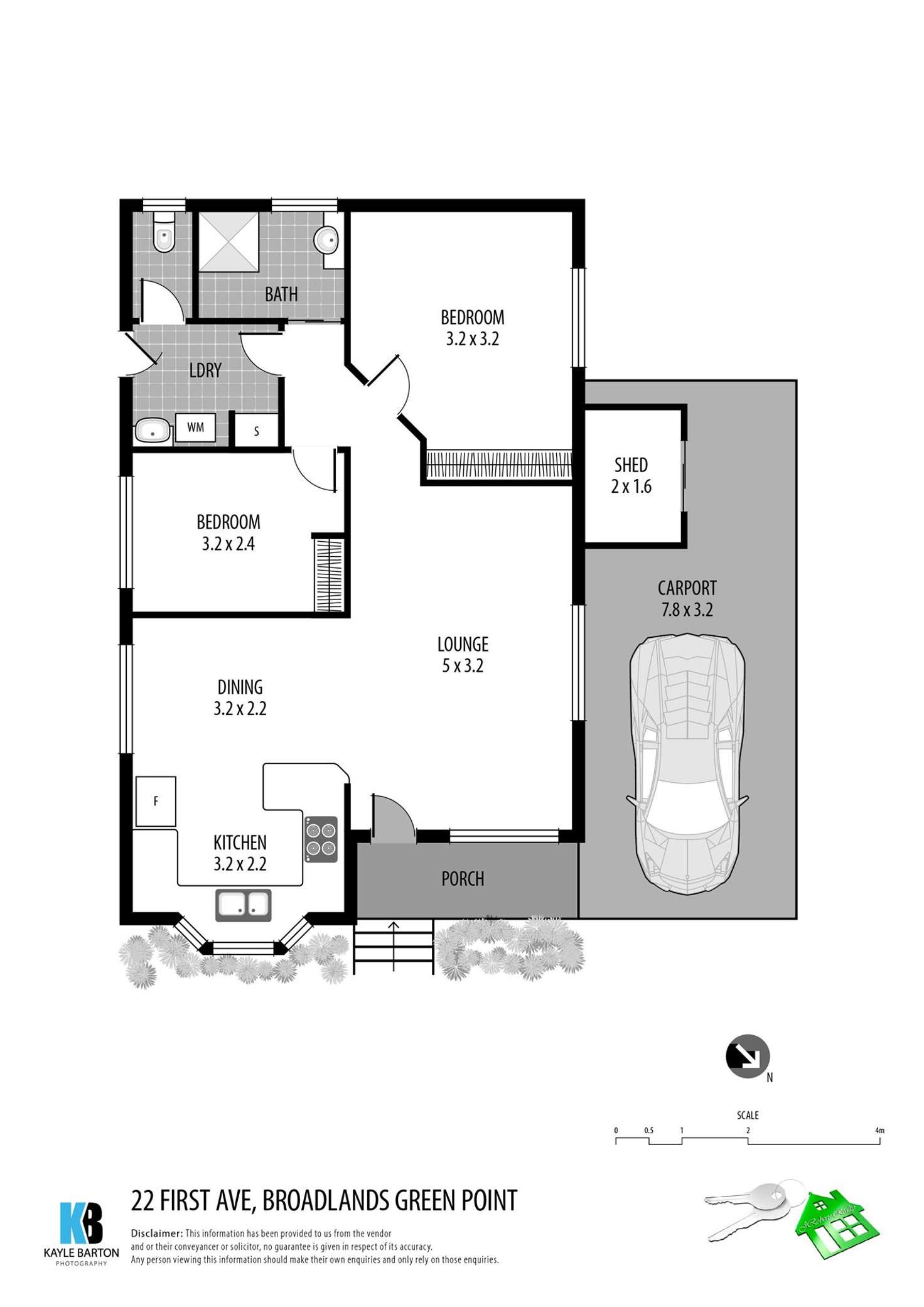 Floorplan of Homely house listing, 22 First Avenue, Green Point NSW 2251