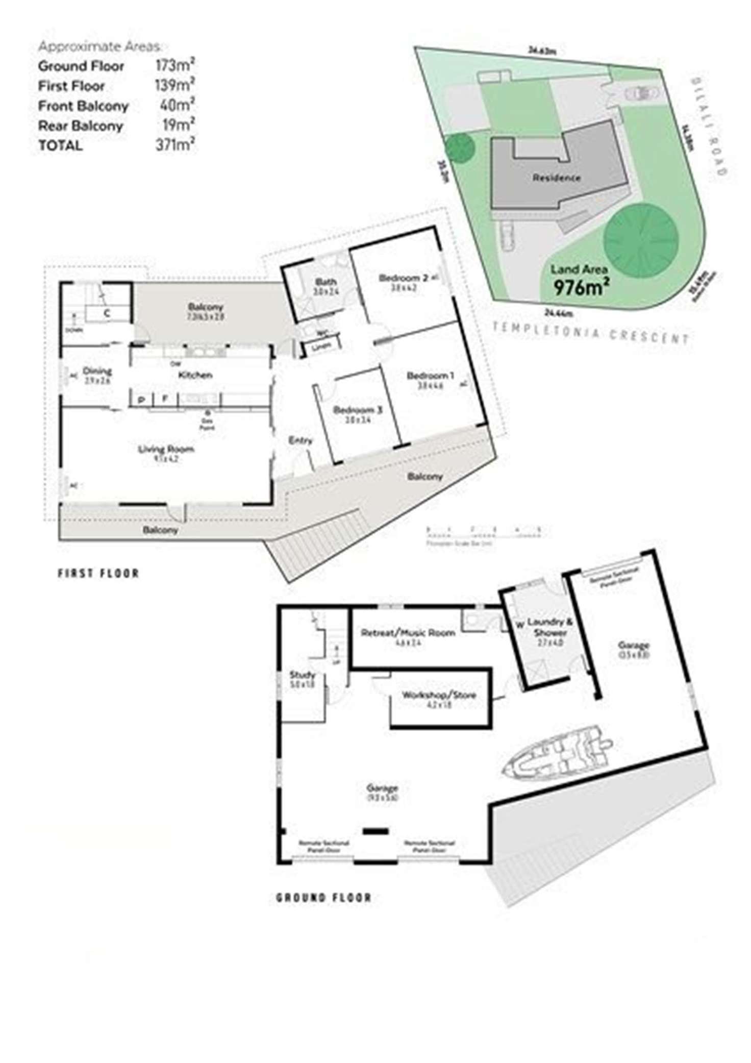 Floorplan of Homely house listing, 19 Templetonia Crs, City Beach WA 6015